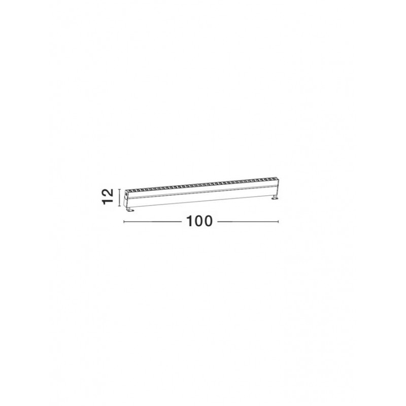 Прожектор Nova Luce 9011162 Wall Washer, 48 Вт, 4700 лм, 3000K