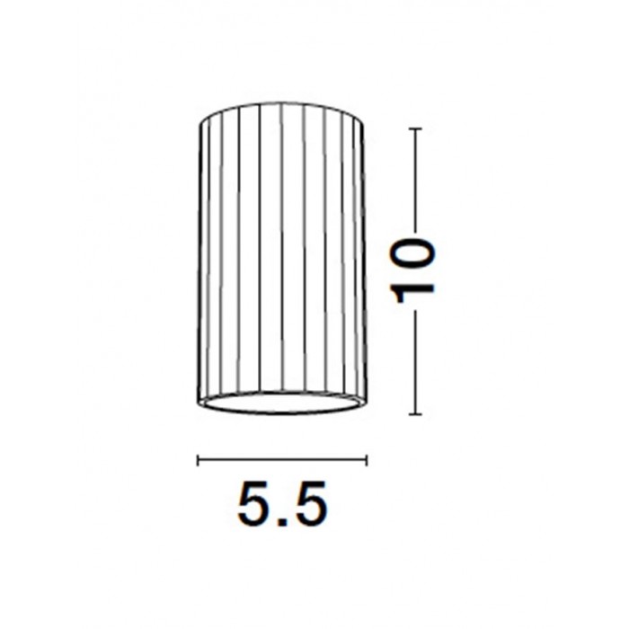 Точечный светильник Nova Luce 9011333 Mare