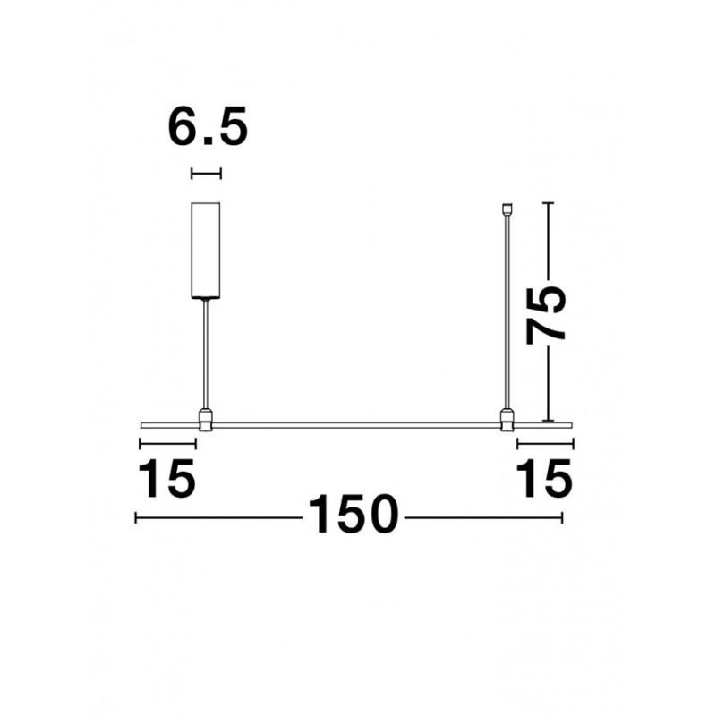 Основание для светильника Nova Luce 9028750 Magnetic Decorative Lighting Systems Grammi