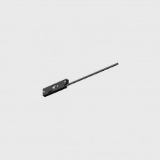 Ввід живлення з кабелем 1000mm PICO_LINE LIVE END, L39mm, W4.8mm, H10.5mm, чорний (16.SLE100.BK)