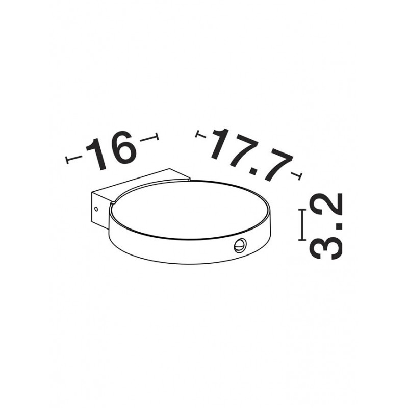 Настенный светильник Nova Luce 9030580 Aigo, 3000К