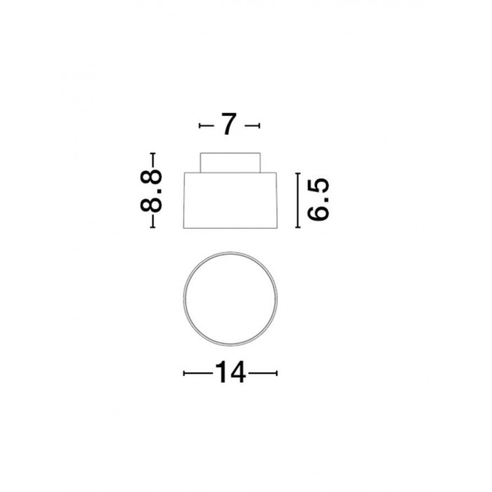 Точечный светильник Nova Luce 9030736 Ozen, 24 Вт, 1393 лм, 3000К