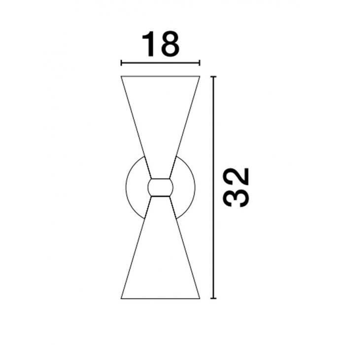 Бра Nova Luce 9035975 Gala