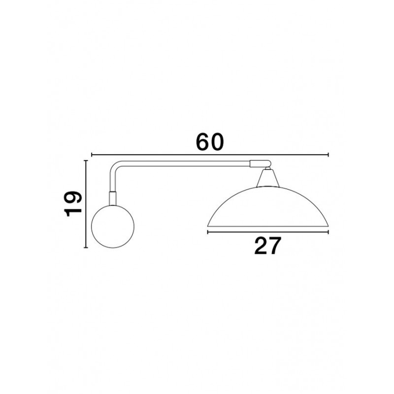 Бра Nova Luce 9035979 Mirba