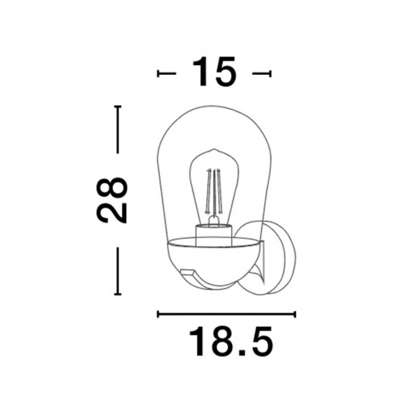 Бра - Nova Luce 9060194 Omika