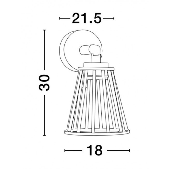 Бра Nova Luce 9060208 Carina, 6 Вт, 280 лм, 3000K