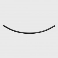 Накладной/подвесной радиальный угол PICO_LINE ARC O, R450mm, 500x500mm, H18mm, черный (16.OC45.BK)