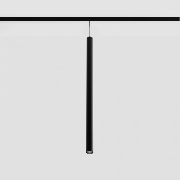 Светильник подвесной LTX IN_RING TUB S P 600, D30mm, H600mm, LED 7W, 50?, 4000K, черный (09.0360.8.940.BK)