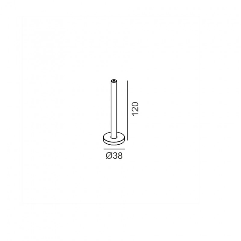 Крепление PICO_LINE O BRACKET L, черный (16.OMB12.BK)
