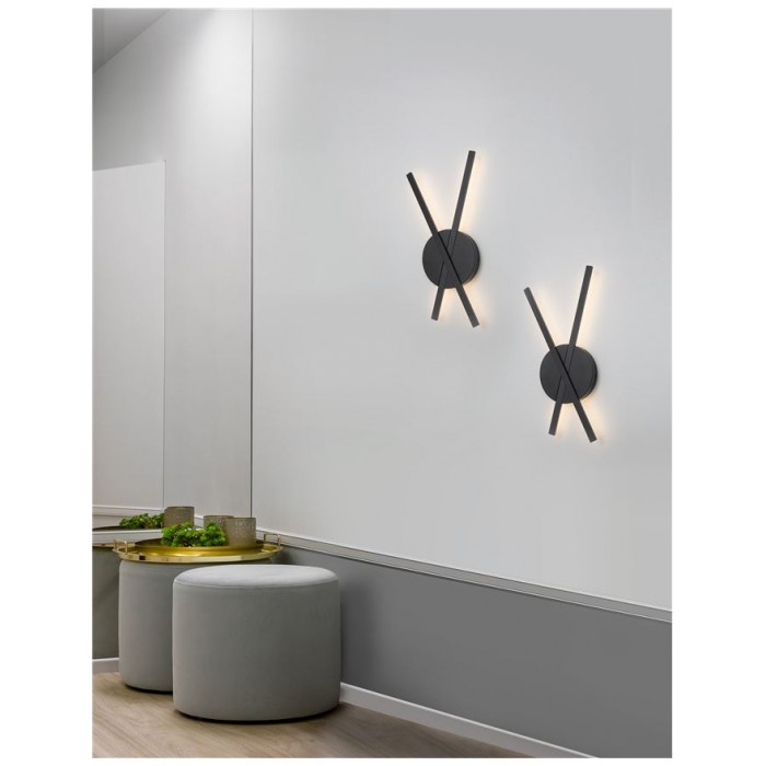 Бра - Nova Luce 9100202 Reslin, 18 Вт, 890 лм, 3000K