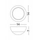 Бра Nova Luce 910161 Odin, 5 Вт, 247 лм, 3000K