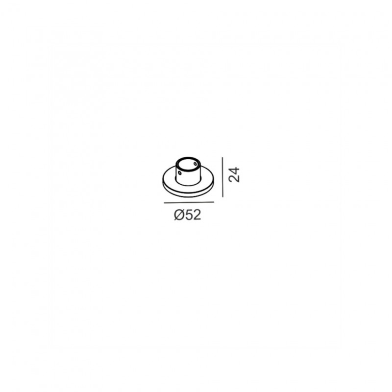 Крепление PICO_LINE O BRACKET S, черный (16.OMB00.BK)