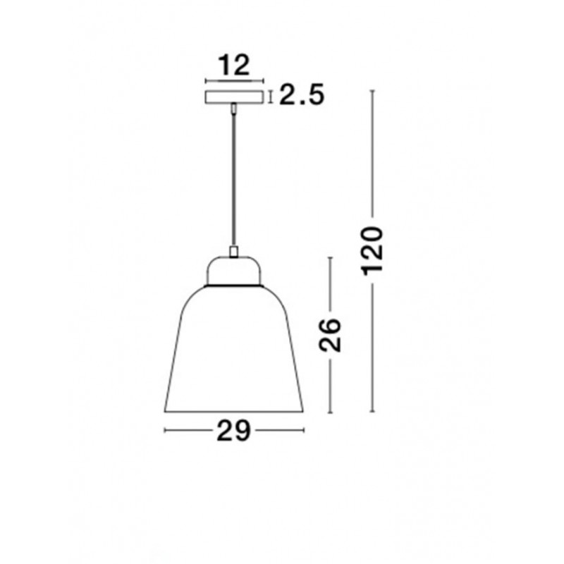 Підвісний світильник Nova Luce 9104263 Victoria