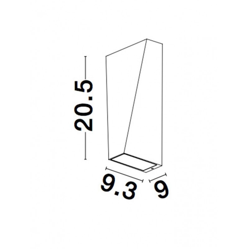 Настенный светильник Nova Luce 9104835 Veiro, 6 Вт, 440 лм, 3000K