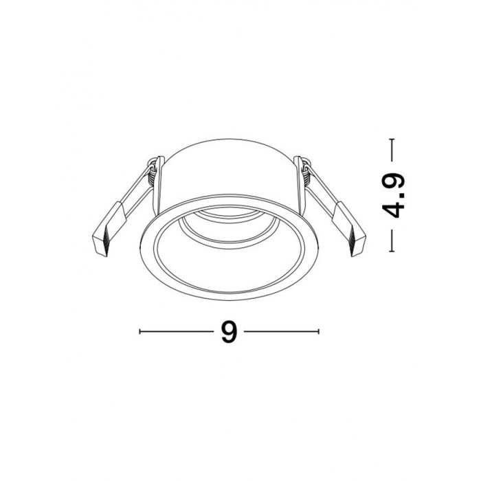 Точковий світильник Nova Luce 9110113 Reina