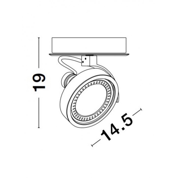 Спот Nova Luce 9113222 Thomas