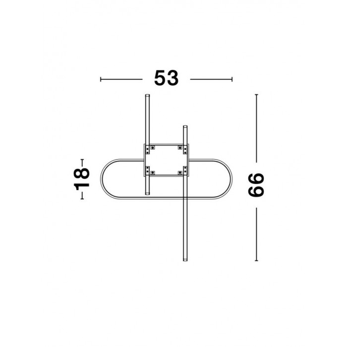 Люстра - Nova Luce 9113842 Arte, 38.4 Вт, 2604 лм, 3000K