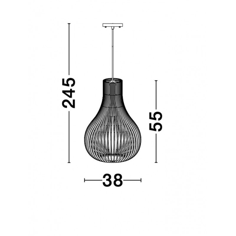 Підвісний світильник Nova Luce 9138061 Soho
