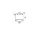 Светильник прожекторного типа LTX PICO_LINE TOP, D60mm, H43mm, LED 5W, 4000K, DIM, 24V, черный (16.0643.5.940.BK.DIM)