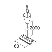 Підвіс, чорний (7606-00-30)
