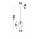 Подвесной светильник Nova Luce 9160231 Ice