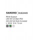 Настенный светильник Nova Luce 9162445 Sandro
