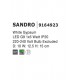 Настенный светильник Nova Luce 9164923 Sandro