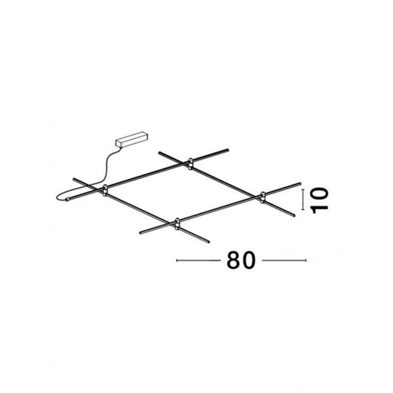 Основание для светильника Nova Luce 9180565 Magnetic Decorative Lighting Systems Puzzle