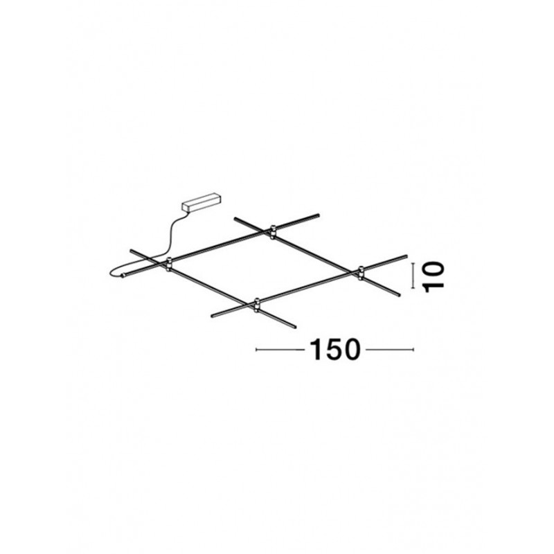 Основание для светильника Nova Luce 9180566 Magnetic Decorative Lighting Systems Puzzle