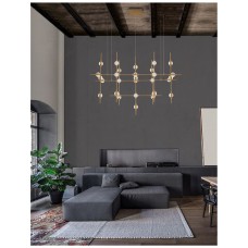 Люстра Nova Luce 9180630 Atomo, 2.4 Вт, 5040 лм, 3000K