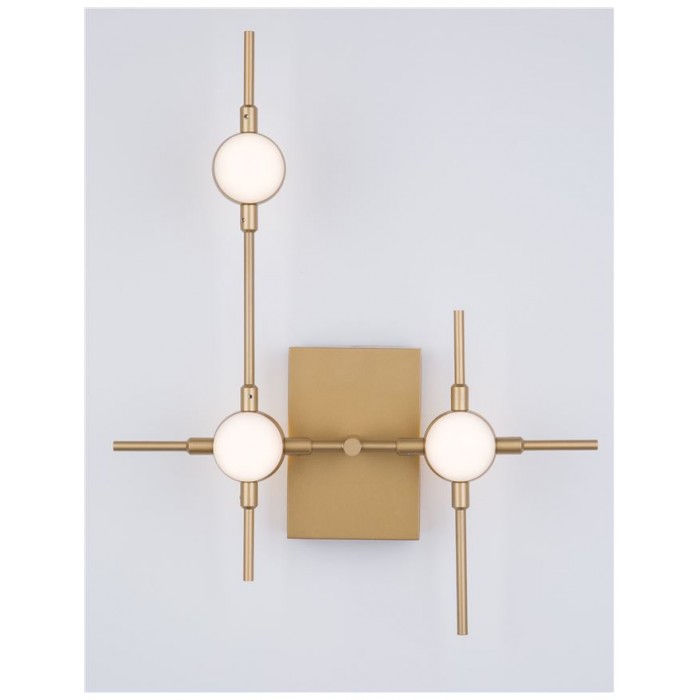 Бра - Nova Luce 9180673 Atomo, 2.4 Вт, 504 лм, 3000K