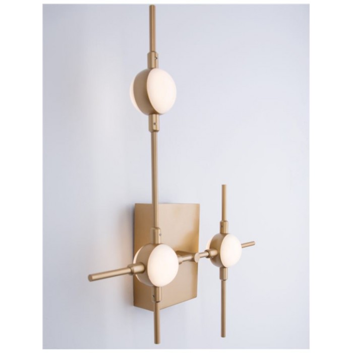 Бра - Nova Luce 9180673 Atomo, 2.4 Вт, 504 лм, 3000K