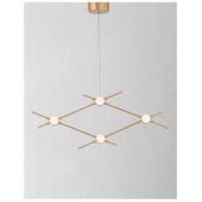 Люстра Nova Luce 9180674 Atomo, 2.4 Вт, 672 лм, 3000K