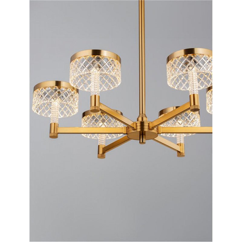 Люстра Nova Luce 9186944 Bion, 38 Вт, 2399 лм, 3000К