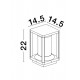 Парковый светильник Nova Luce 9193102 Loeve
