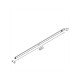Світильник лінійний LTX PICO_LINE LINEA 600, L600mm, W4.6mm, H12mm, LED 10W, 4000K, DIM, 24V, опаловий/чорний (16.6000.10.940.BK.DIM)