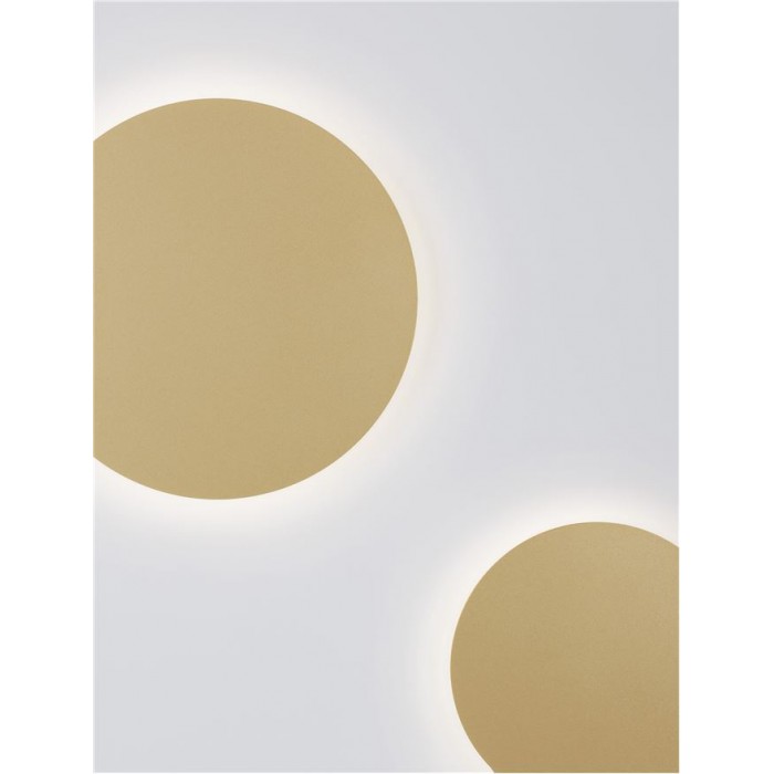 Настенный светильник Nova Luce 9248153 Cyrcle, 22.5 Вт, 2300 лм, 3000K