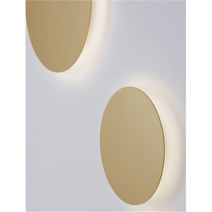 Настенный светильник Nova Luce 9248153 Cyrcle, 22.5 Вт, 2300 лм, 3000K