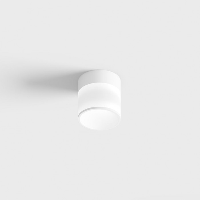 Світильник стельовий накладний LTX GLOW S, D100mm, H105mm, LED 9W, 4000К, опаловий/білий (02.0910.9.940.WH)