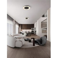 Потолочный светильник Nova Luce 9345705 Epos, 38 Вт, 2200 лм, 2700К+4000К