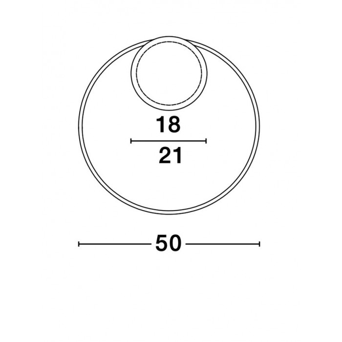Люстра - Nova Luce 9348073 Fuline, 32 Вт, 2320 лм, 3000K