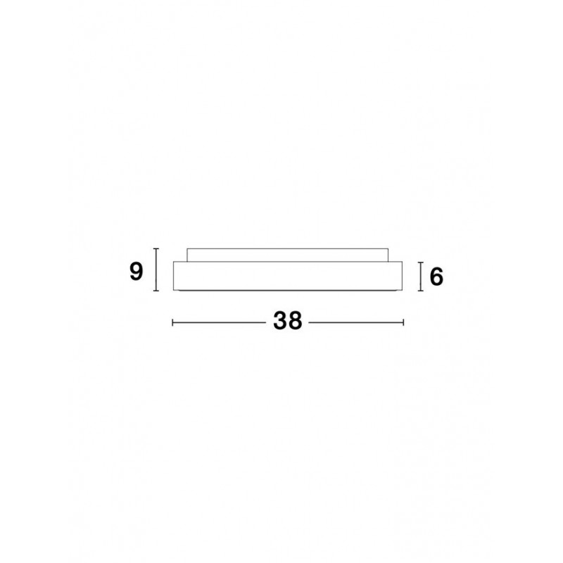 Стельовий світильник Nova Luce 9353832 Rando Thin, 30 Вт, 1950 лм, 3000K