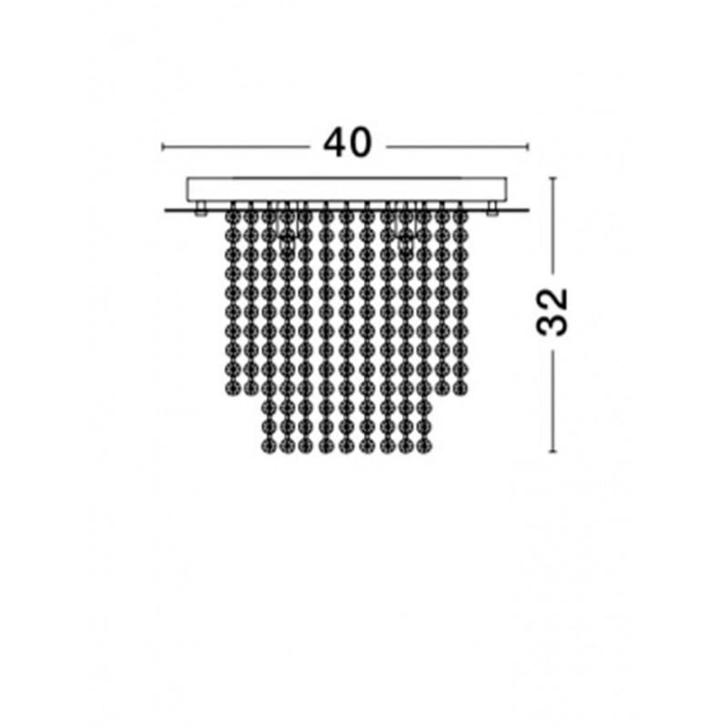 Люстра Nova Luce 9361081 Fontana