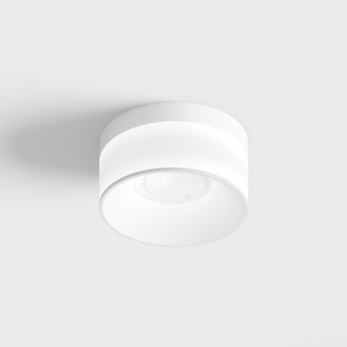 Світильник стельовий накладний LTX GLOW L, D200mm, H105mm, LED 18W, 4000К, опаловий/білий (02.1910.18.940.WH)