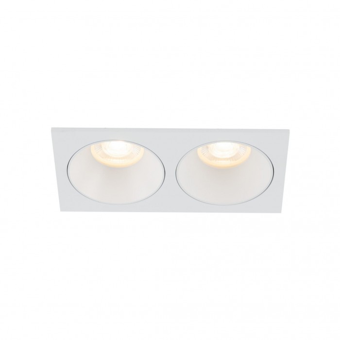 Точечный светильник TK Lighting 10580 Prisma Duo GU10 2x10W IP65 белый