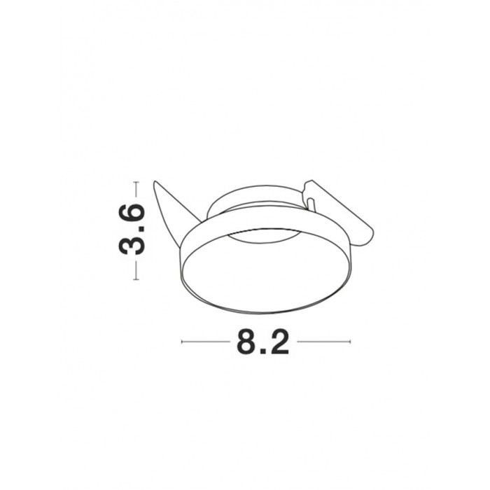 Точковий світильник Nova Luce 94500 Zelmira