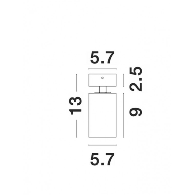 Спот - Nova Luce 9460972 Inus