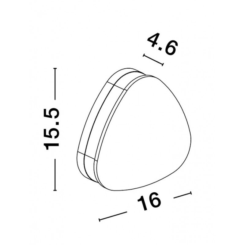 Настенный светильник Nova Luce 9492600 Parris, 7.5 Вт, 265 лм, 3000K