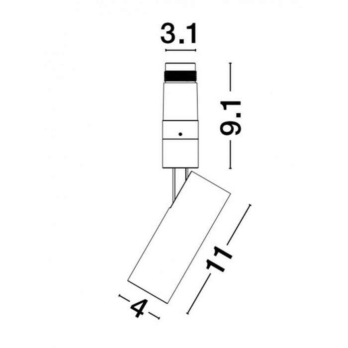 Спот Nova Luce 9492825 Imagine