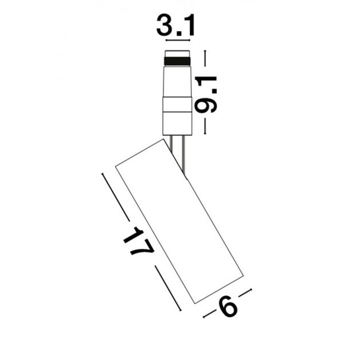 Спот Nova Luce 9492828 Imagine